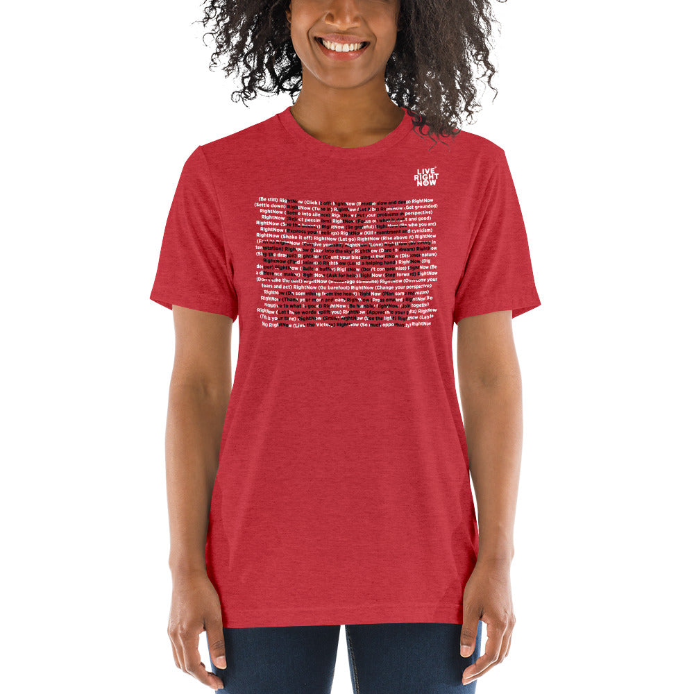 Authentic Live Right Now Unisex T-shirt