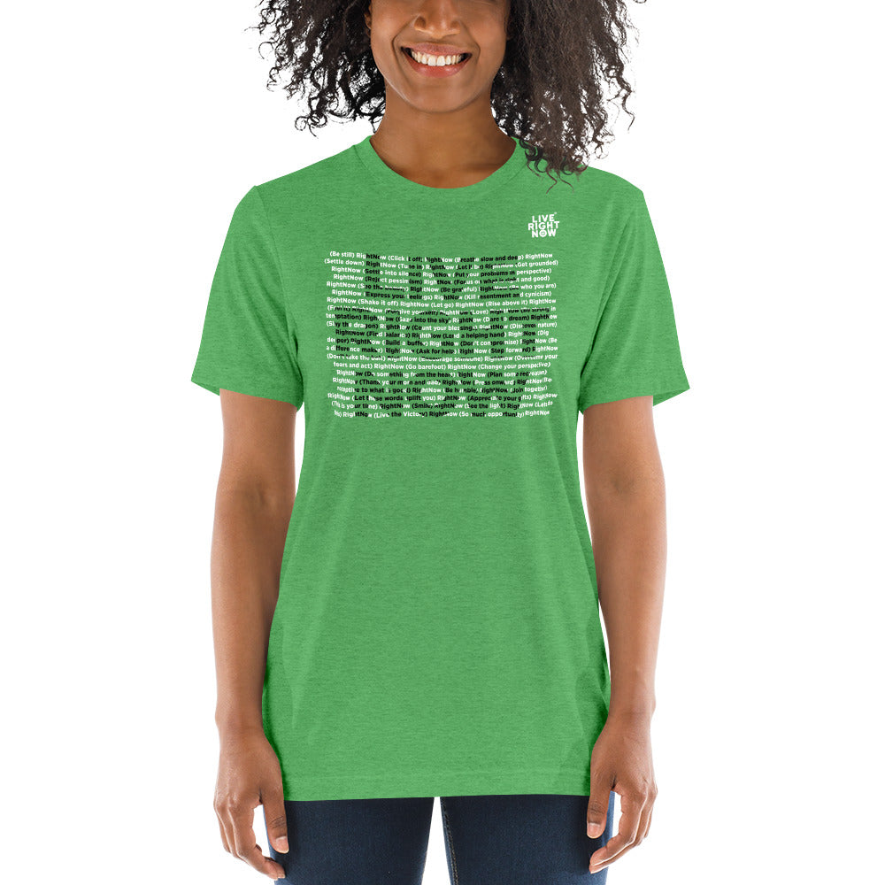 Authentic Live Right Now Unisex T-shirt