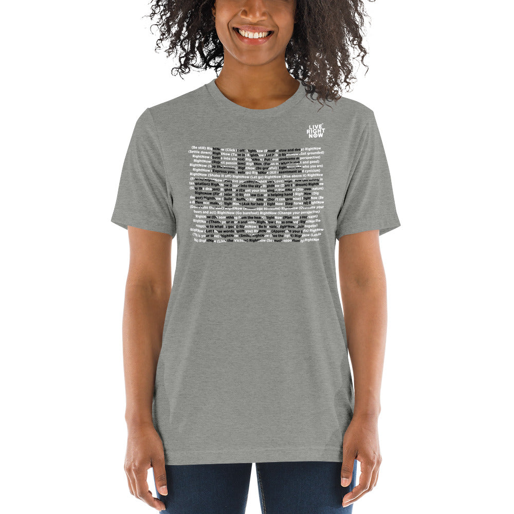 Authentic Live Right Now Unisex T-shirt