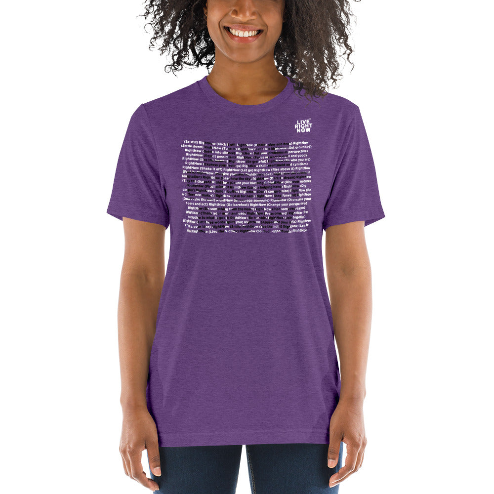 Authentic Live Right Now Unisex T-shirt