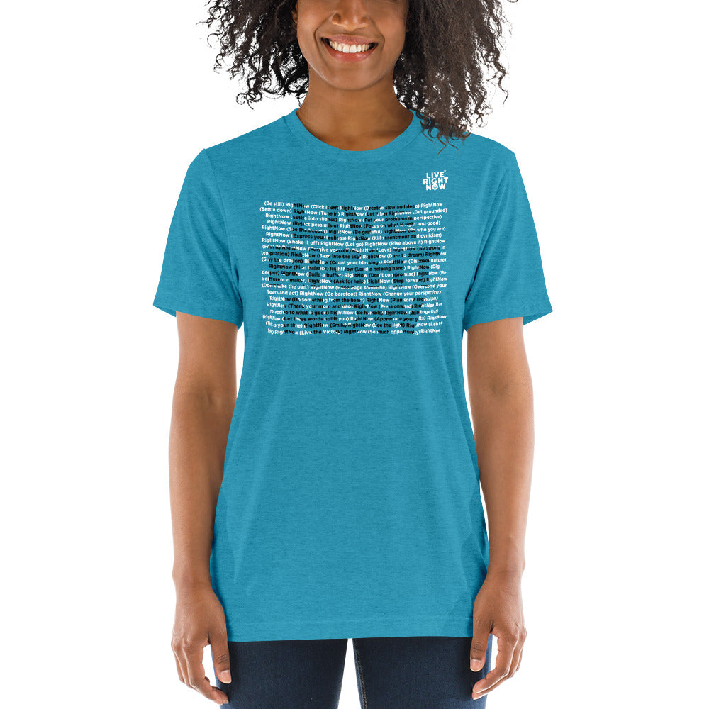 Authentic Live Right Now Unisex T-shirt