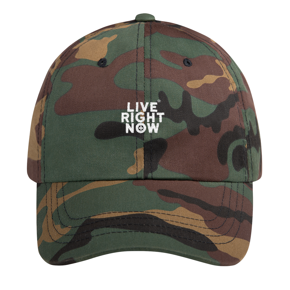 Authentic Live Right Now Dad Hat