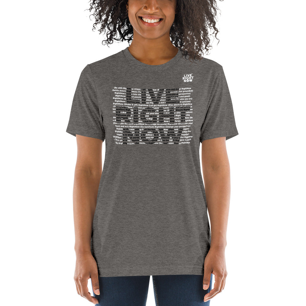 Authentic Live Right Now Unisex T-shirt