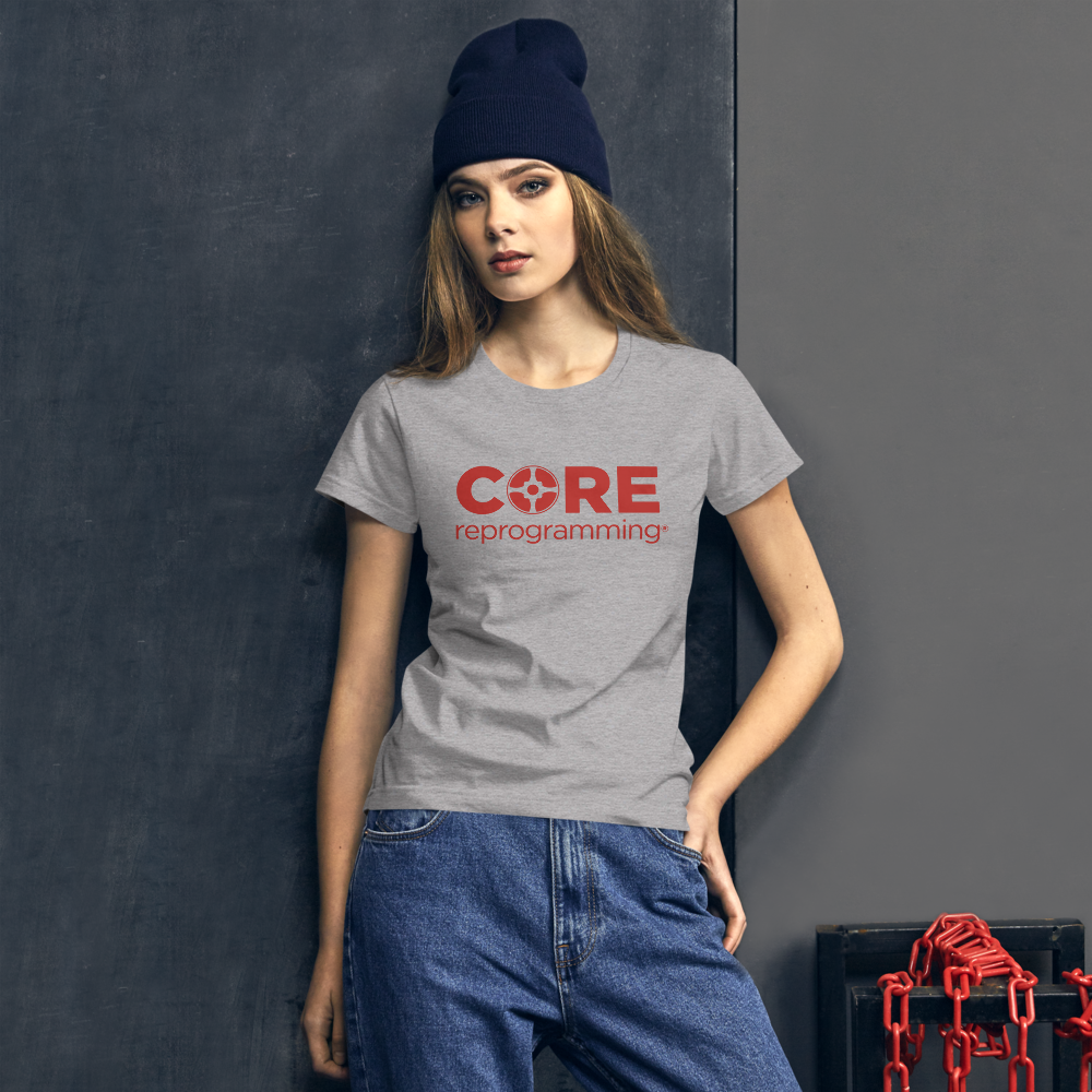 CORE REPROGRAMMING:  Women's short sleeve t-shirt